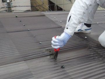 ポリカ張り替え工事