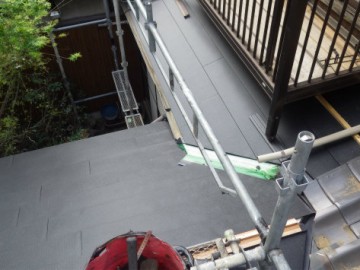 屋根葺き替え工事