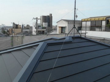 屋根カバー工事