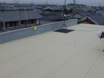 屋根カバー工事