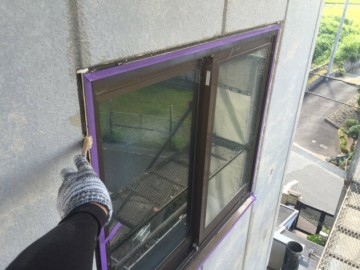 外壁目地コーキング工事