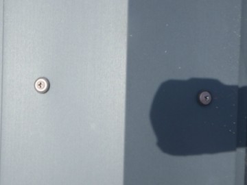 棟板金固定工事