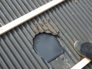 屋根カバー工事