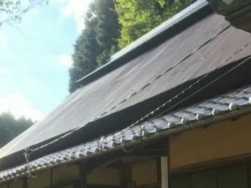 屋根カバー工事