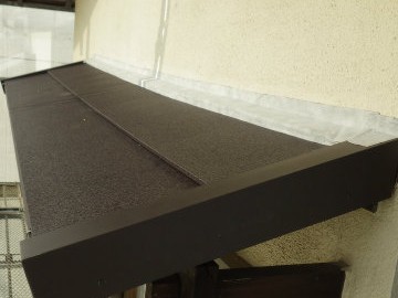 庇カバー工事