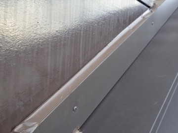 玄関上屋根カバー工事