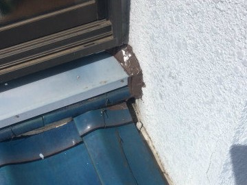 板金、コーキング工事