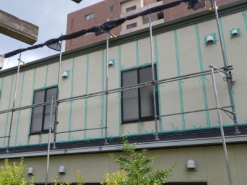 外壁目地コーキング工事