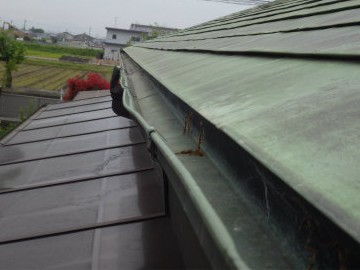 樋架け替え工事