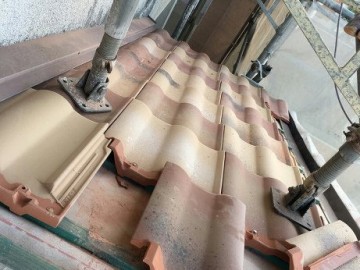 屋根葺き替え工事