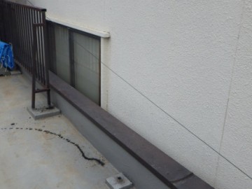 手摺り撤去工事
