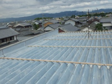 屋根カバー工事
