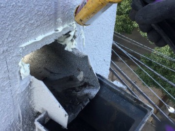 ドレン廻り板金工事