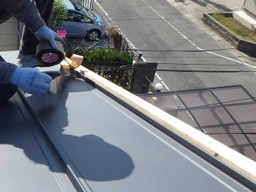 屋根カバー工事