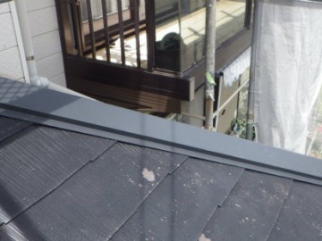 棟板金固定工事