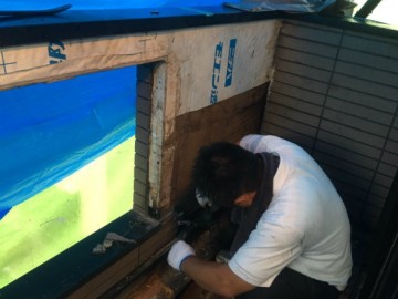 ベランダ解体工事