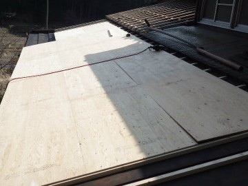 屋根カバー工事