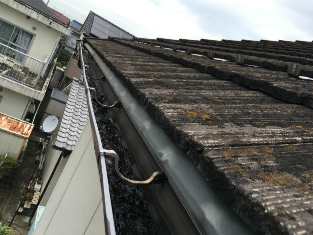 樋架け替え工事