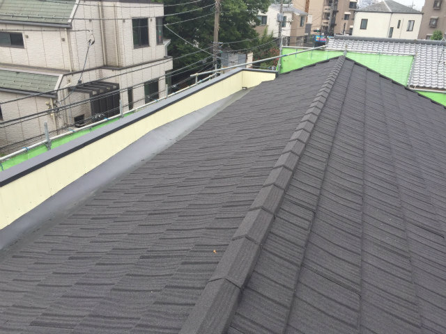 屋根葺き替え工事