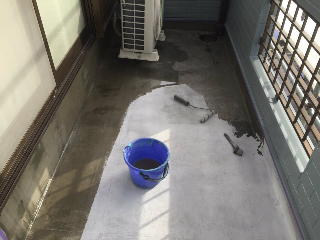 ベランダ防水工事