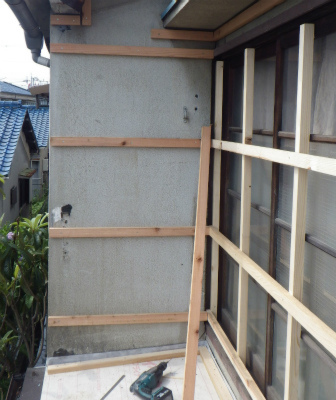 外壁工事