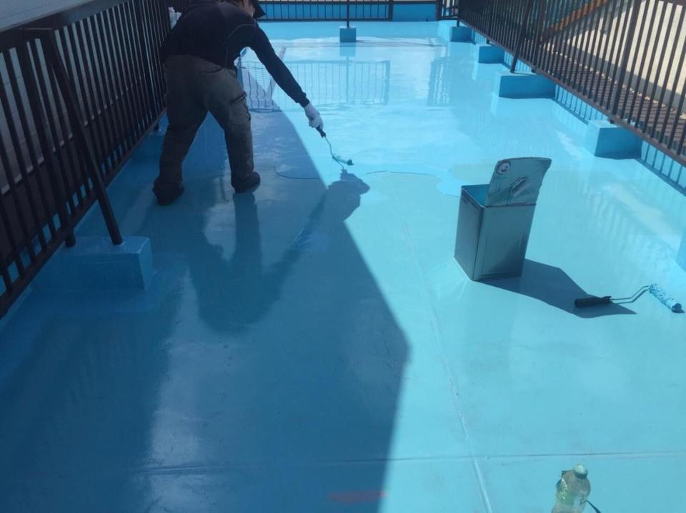 ウレタン防水工事