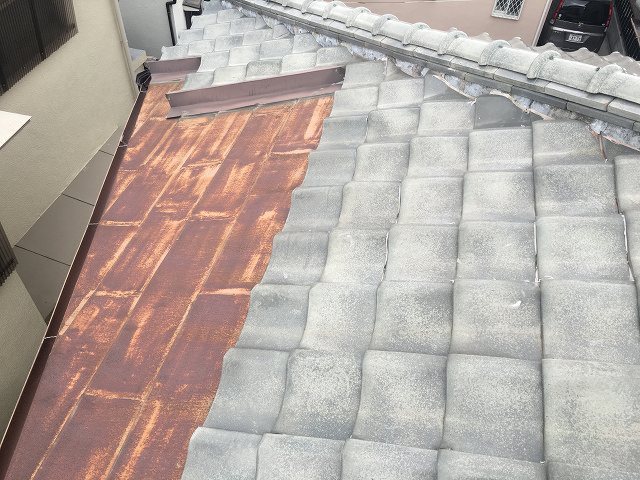 屋根カバー工事