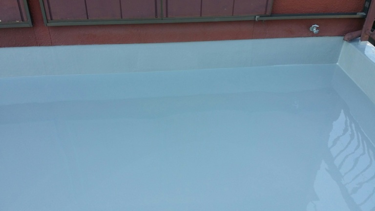 通気ウレタン防水工事