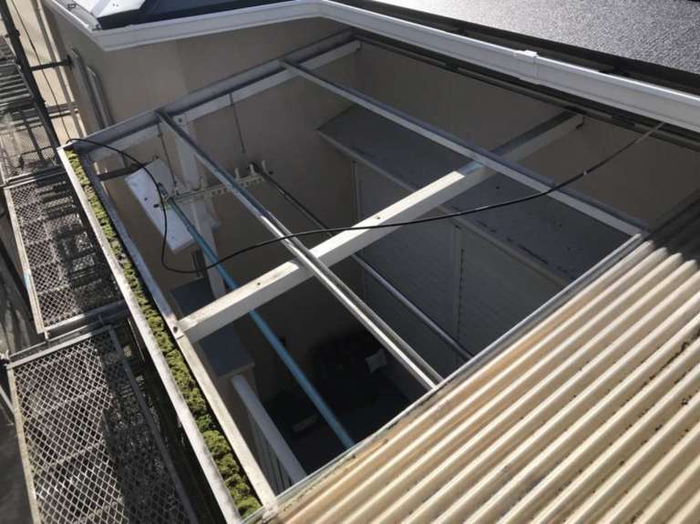屋根葺き替え工事(MFシルキー)