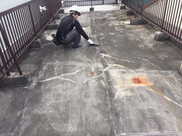 ウレタン防水工事