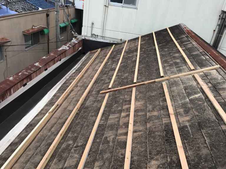 屋根カバー工事（小波）
