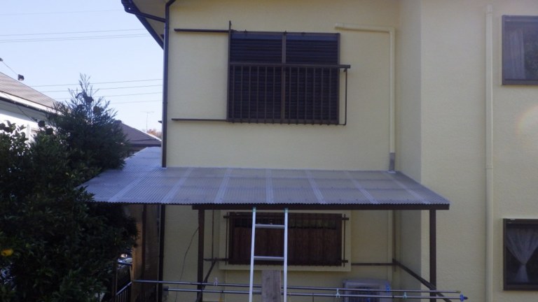 ポリカ屋根張替工事
