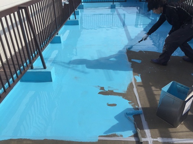 ウレタン防水工事