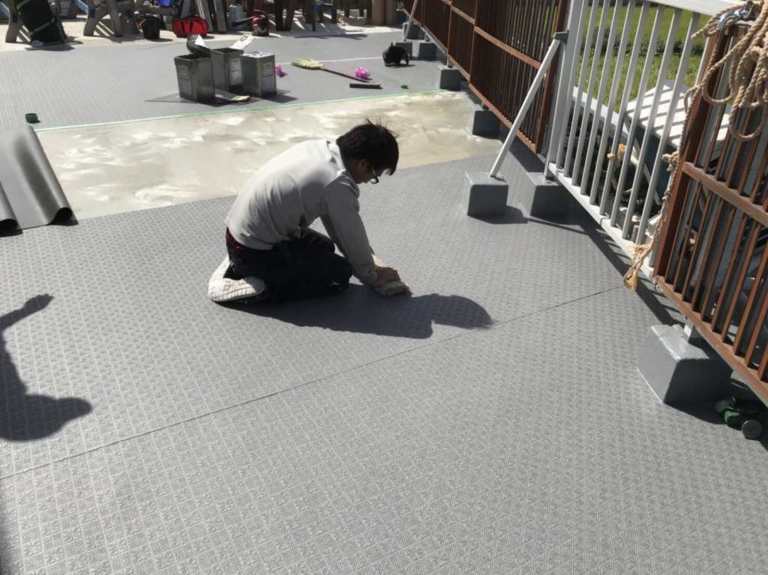 長尺シート防水工事