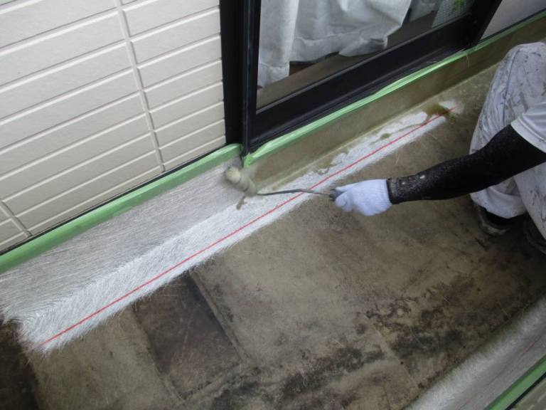 ベランダFRP防水工事