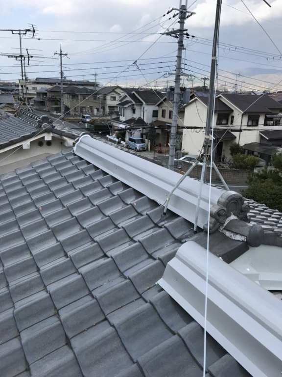 棟板金カバー工事