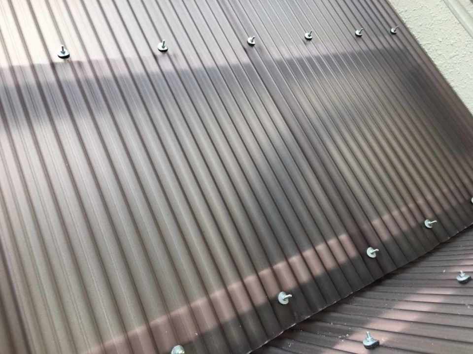 波板張替工事