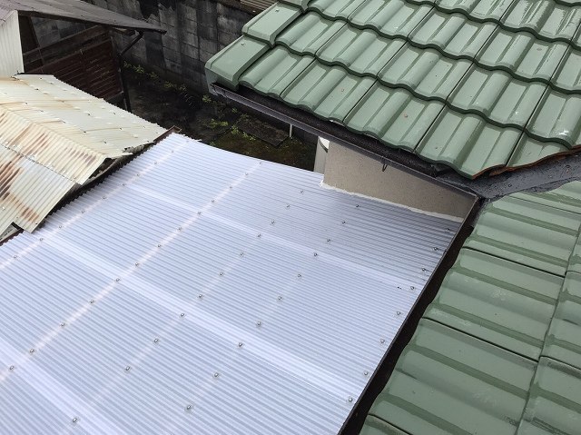 屋根葺き替え工事
