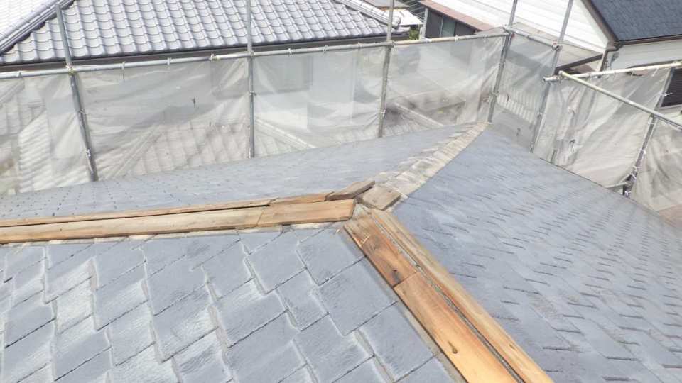 屋根カバー工事