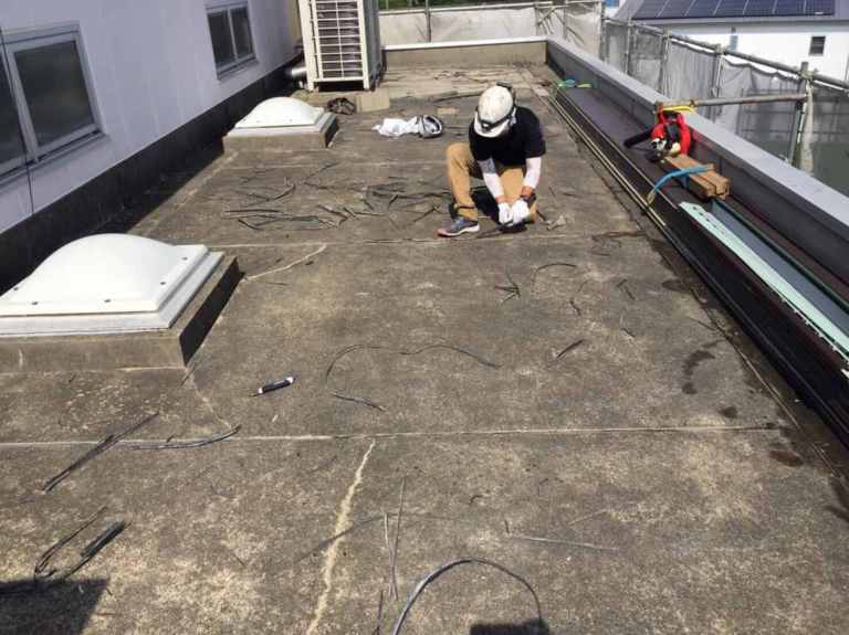 絶縁シート防水工事