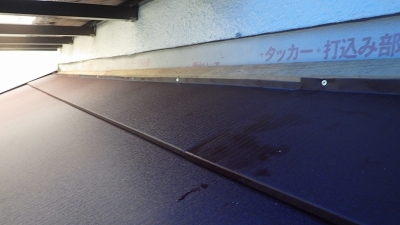 屋根葺き替え工事(MFシルキー)