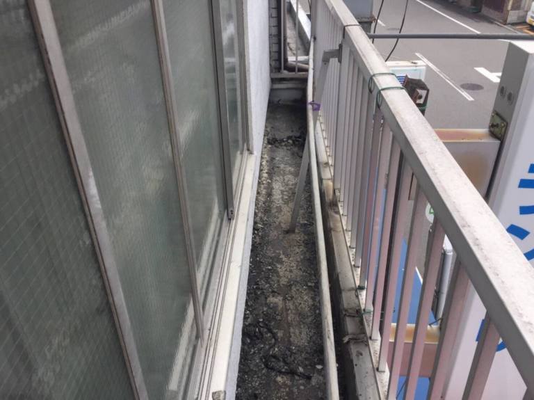 メッシュウレタン防水工事