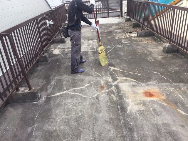 ウレタン防水工事