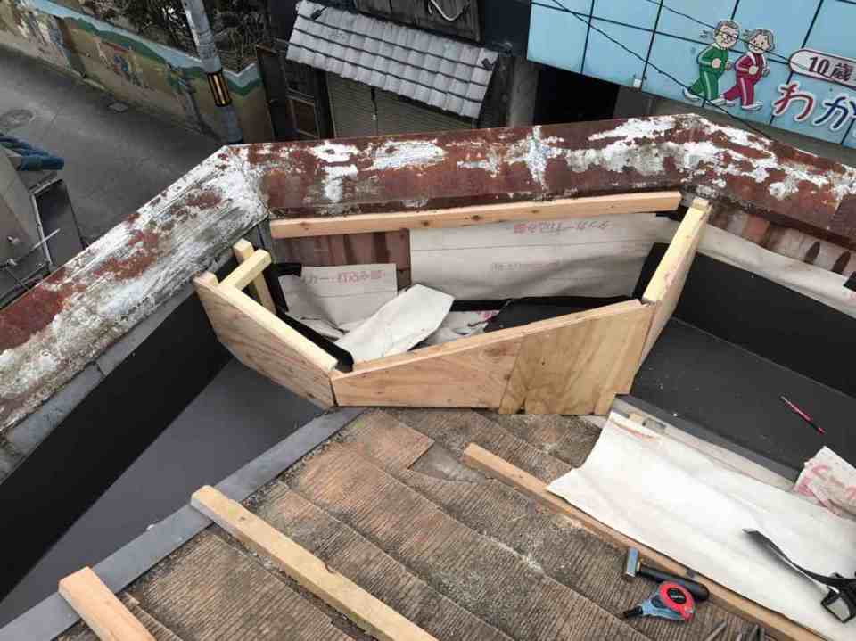屋根カバー工事（小波）