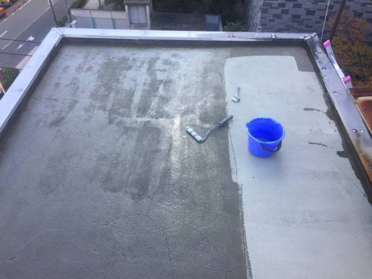 通気緩衝ウレタン防水工事