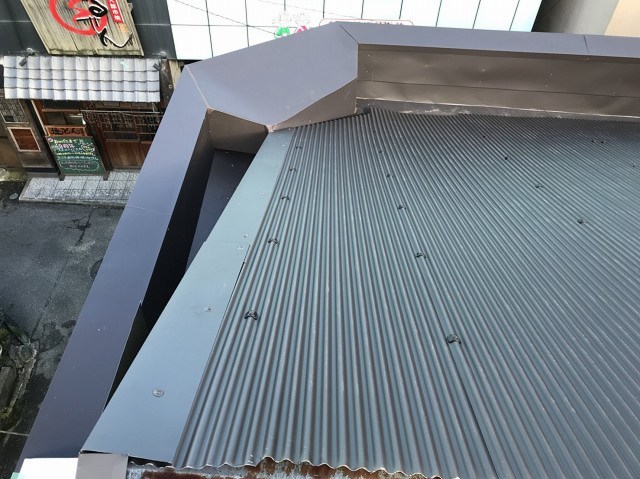 屋根カバー工事（小波）