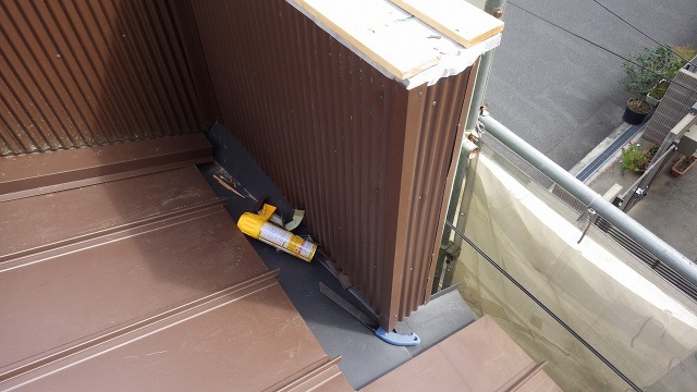 屋根葺き替え工事 和瓦⇒タテヒラ