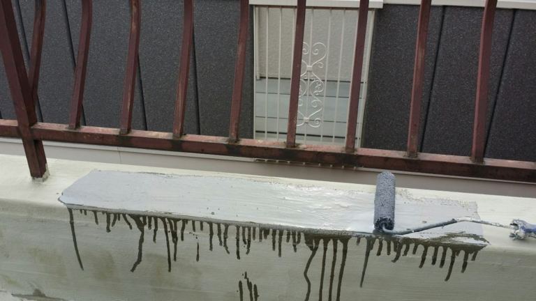 通気ウレタン防水工事