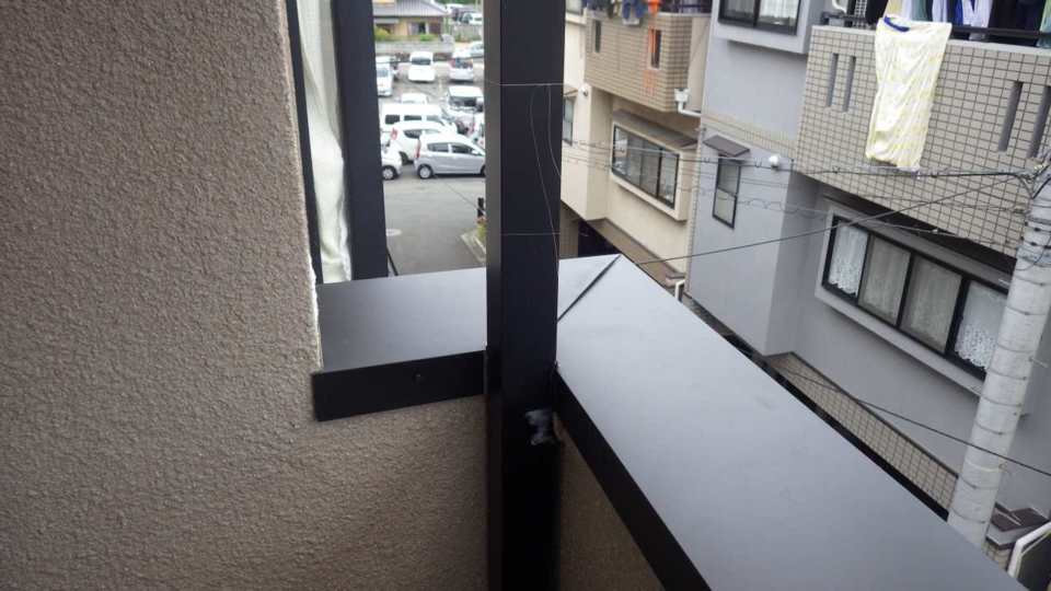 手すり撤去工事