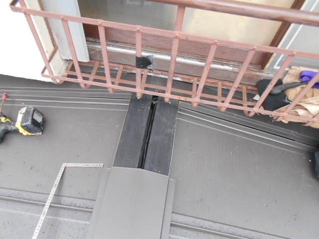 下屋葺き替え工事